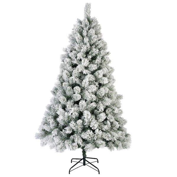 Albero di Natale Vancover innevato H 210 x Ø132 cm